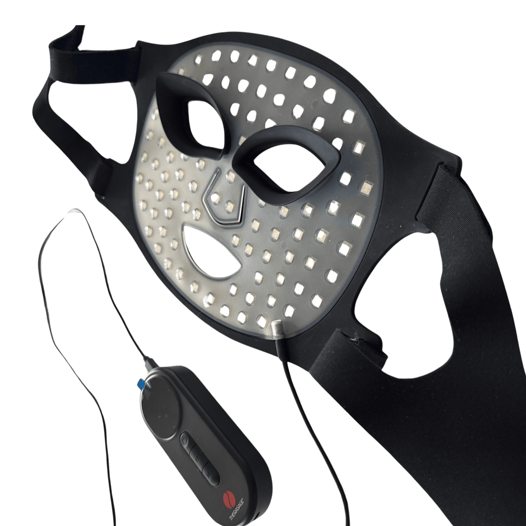 TheraGlow Mask2Go™ Red Light Therapy LED Face Mask - My Luxury Home Spa