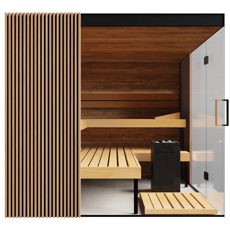 Thermasol Aalto Indoor Sauna Cabin - My Luxury Home Spa