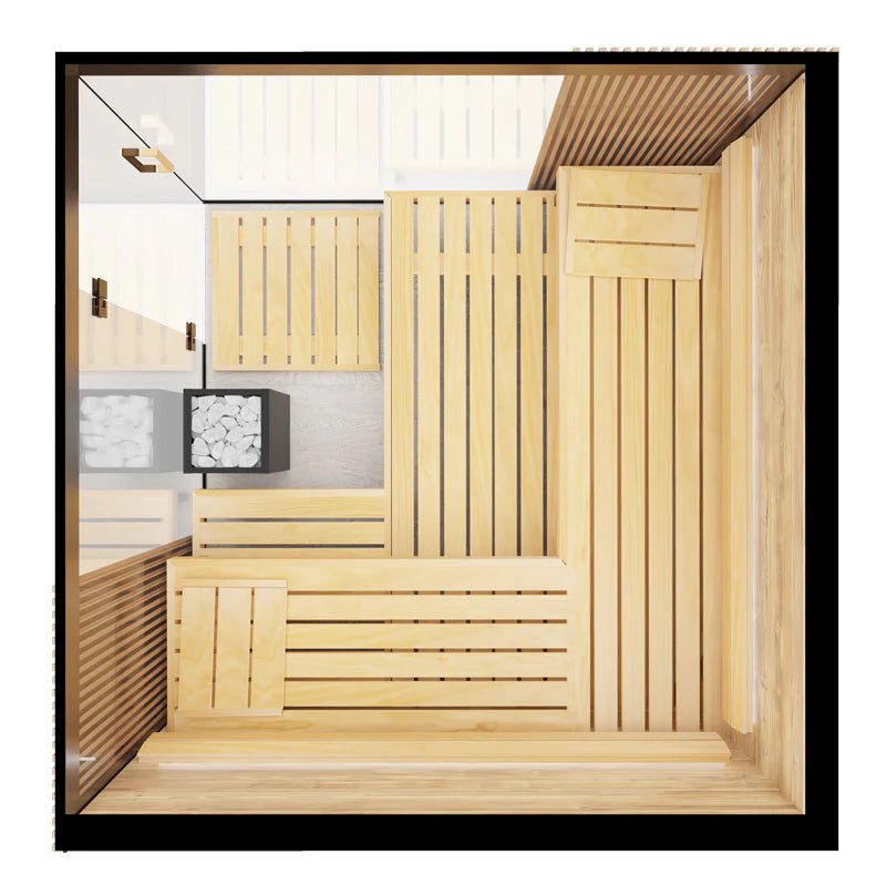 Thermasol Aalto Indoor Sauna Cabin - My Luxury Home Spa