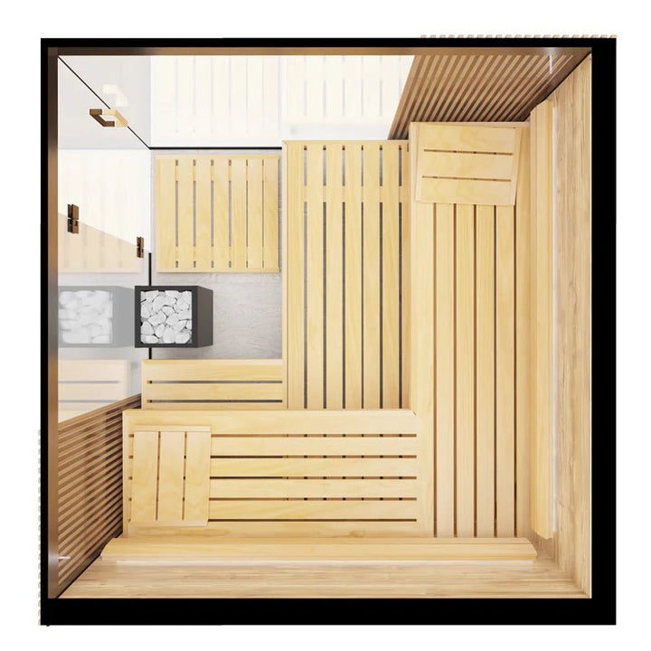 Thermasol Aalto Indoor Sauna Cabin - My Luxury Home Spa