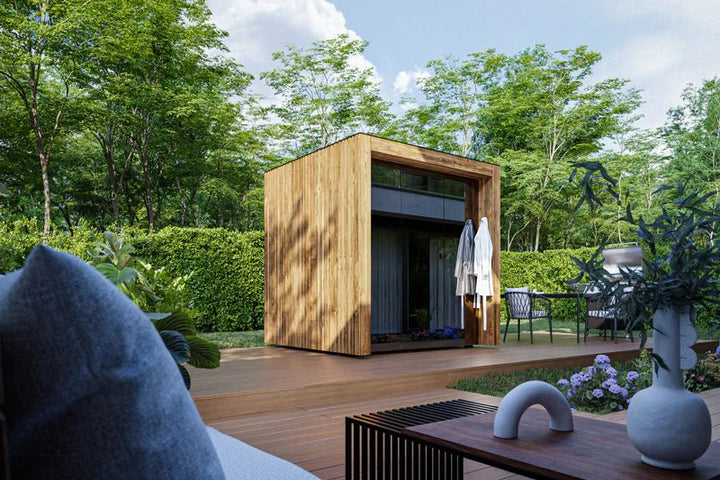 Thermasol Fortis Outdoor Sauna Cabin - My Luxury Home Spa