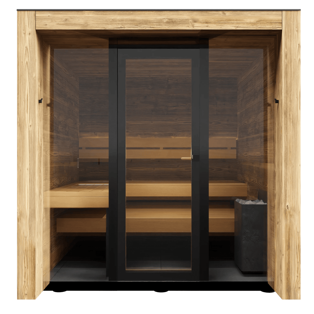 Thermasol Fortis Outdoor Sauna Cabin - My Luxury Home Spa