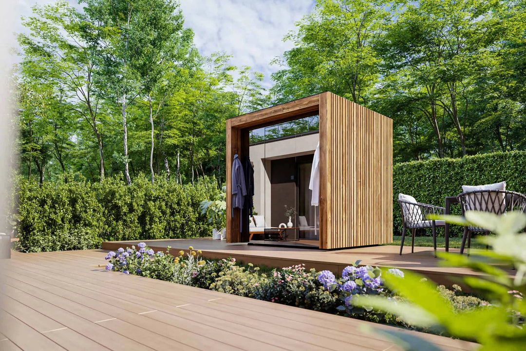 Thermasol Fortis Outdoor Sauna Cabin - My Luxury Home Spa