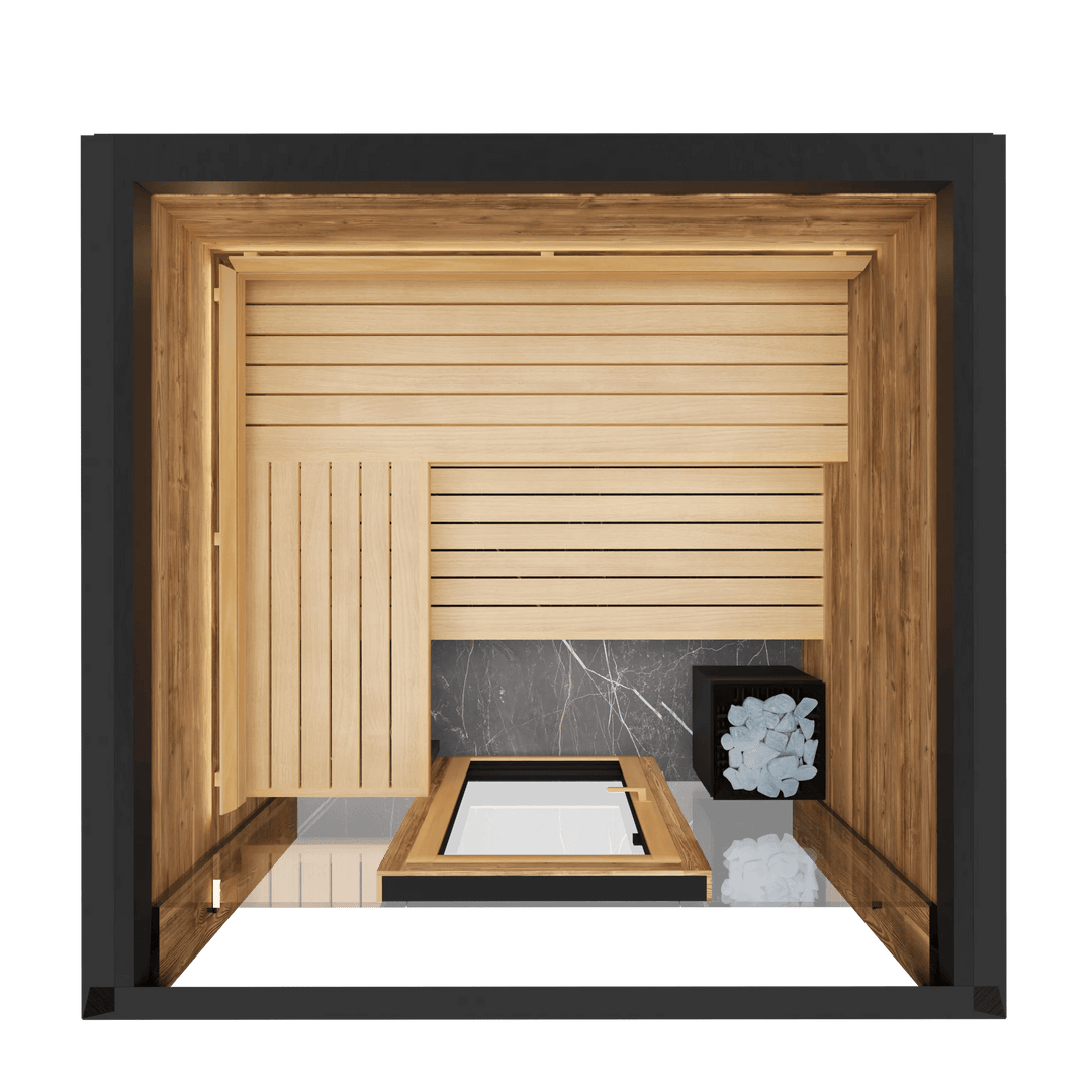 Thermasol Fortis Outdoor Sauna Cabin - My Luxury Home Spa