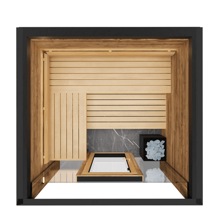 Thermasol Fortis Outdoor Sauna Cabin - My Luxury Home Spa