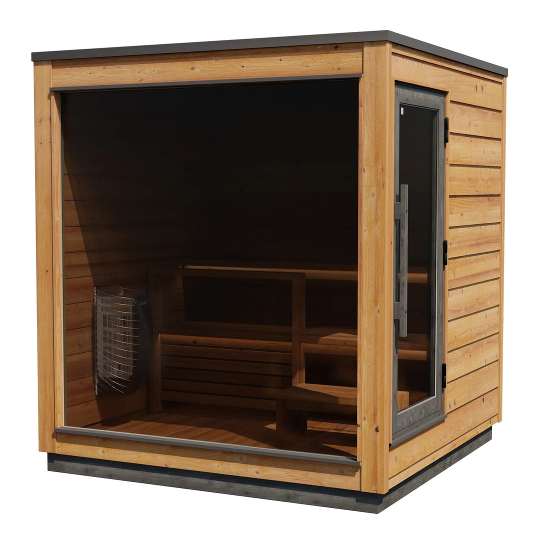 Thermasol Nordic Dawn Outdoor Sauna Cabin - My Luxury Home Spa