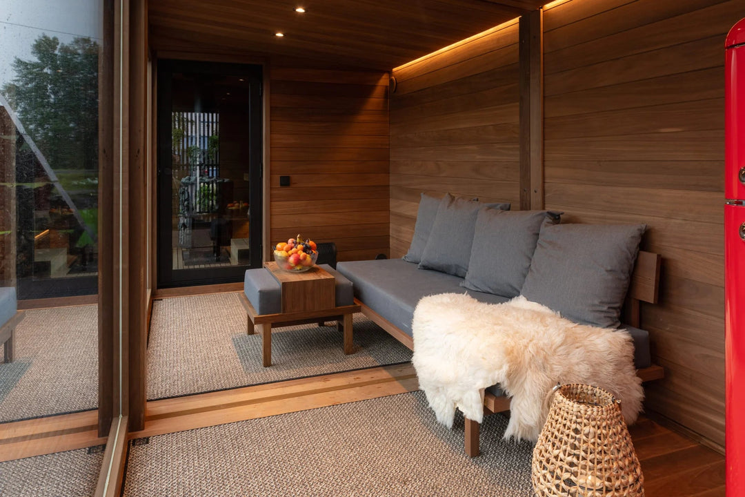 Thermasol Nordic Misty Lounge XL 1 - Entrance - My Luxury Home Spa