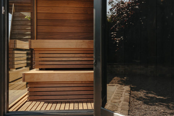 Thermasol Nordic Misty Outdoor Sauna Cabin - My Luxury Home Spa