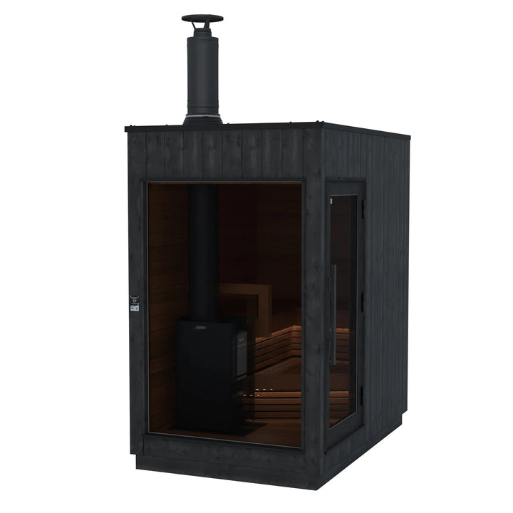 Thermasol Nordic Misty Outdoor Sauna Cabin - My Luxury Home Spa