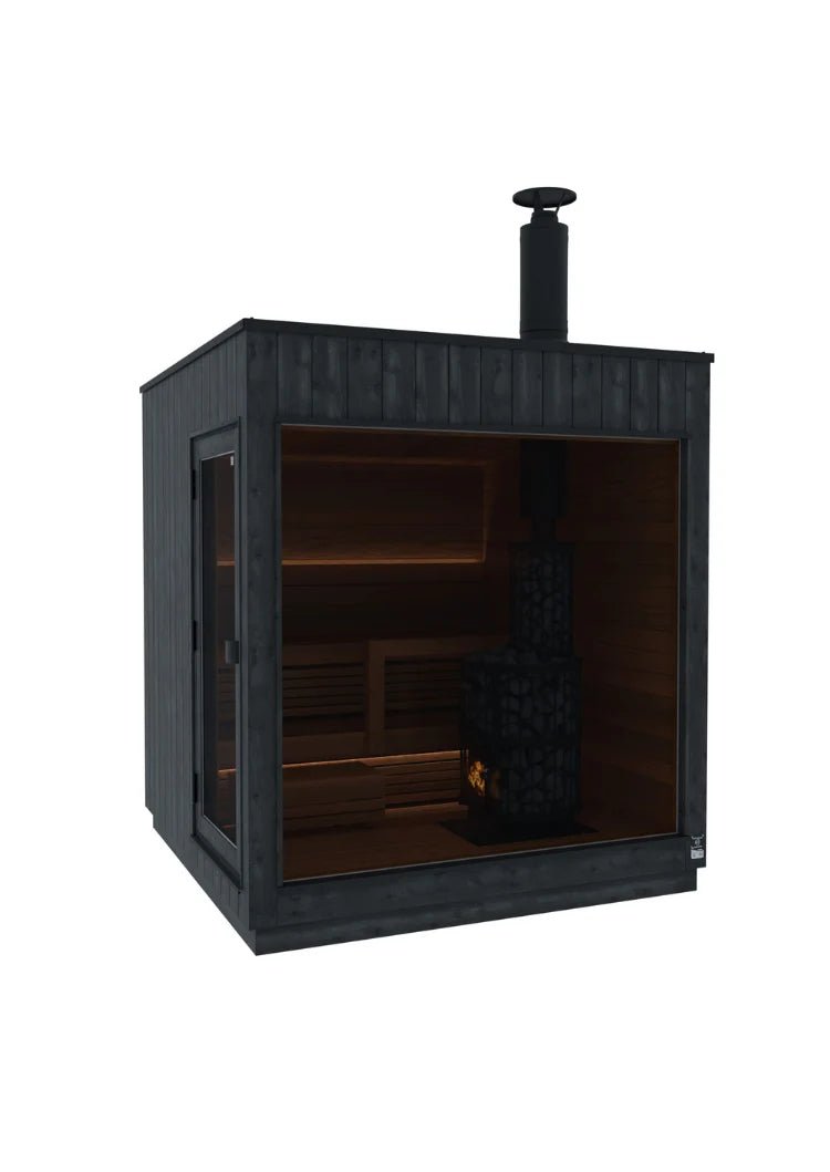 Thermasol Nordic Misty Outdoor Sauna Cabin - My Luxury Home Spa