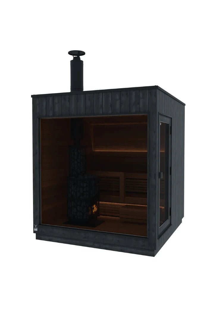 Thermasol Nordic Misty Outdoor Sauna Cabin - My Luxury Home Spa