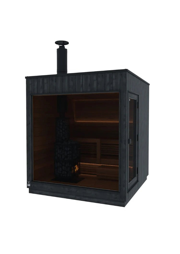 Thermasol Nordic Misty Outdoor Sauna Cabin - My Luxury Home Spa