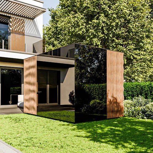Thermasol Ombra Outdoor Sauna Cabin - My Luxury Home Spa