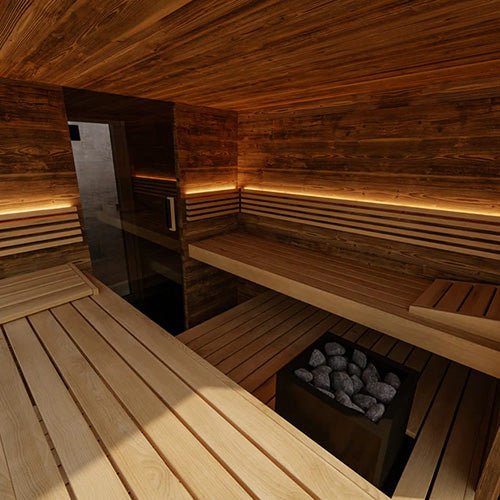Thermasol Ombra Outdoor Sauna Cabin - My Luxury Home Spa