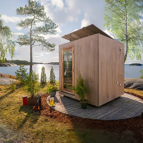 Thermasol Solaris Outdoor Sauna Cabin - My Luxury Home Spa