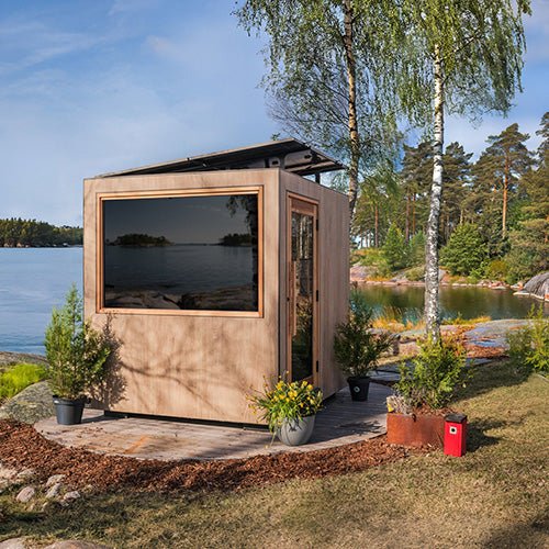 Thermasol Solaris Outdoor Sauna Cabin - My Luxury Home Spa