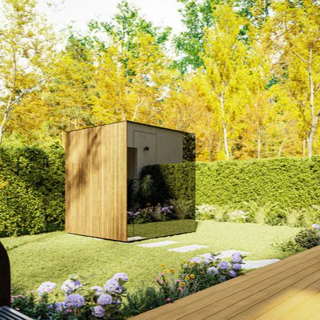 Thermasol Spectra Outdoor Sauna Cabin - My Luxury Home Spa