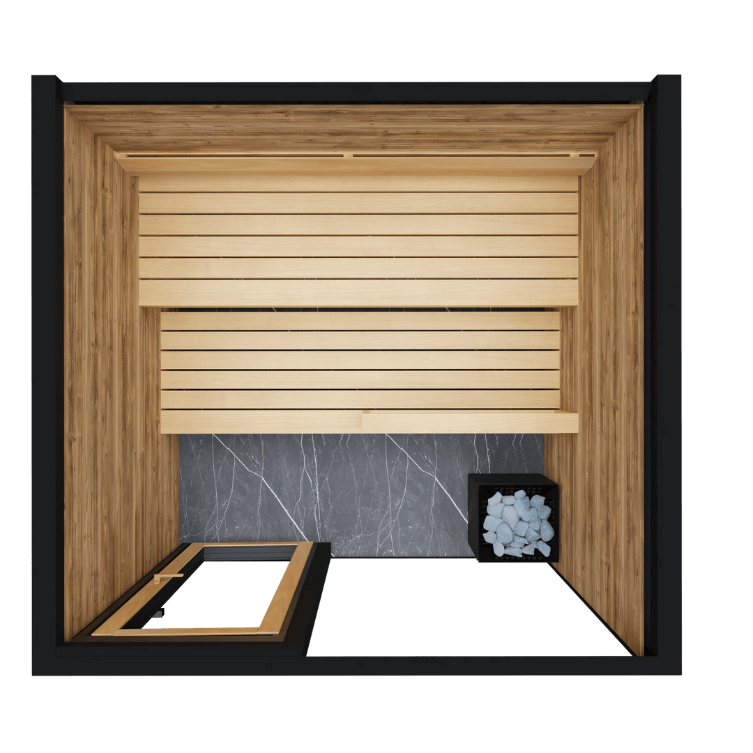 Thermasol Spectra Outdoor Sauna Cabin - My Luxury Home Spa