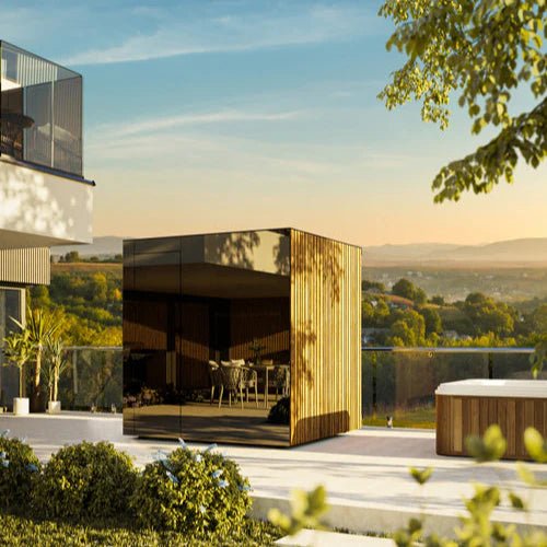 Thermasol Spectra Outdoor Sauna Cabin - My Luxury Home Spa