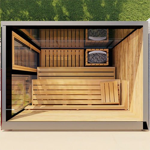 Thermasol Vera Outdoor Sauna Cabin - My Luxury Home Spa