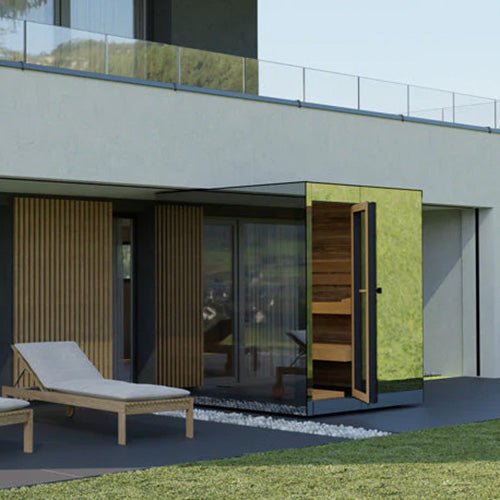 Thermasol Vue Outdoor Sauna Cabin - My Luxury Home Spa