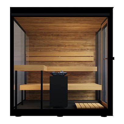 Thermasol Vue Outdoor Sauna Cabin - My Luxury Home Spa