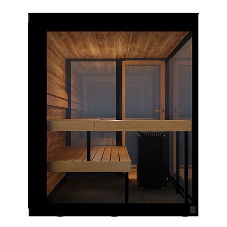 Thermasol Vue Outdoor Sauna Cabin - My Luxury Home Spa