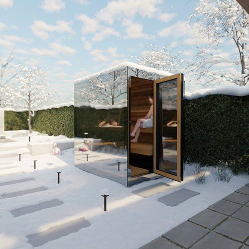 Thermasol Vue Outdoor Sauna Cabin - My Luxury Home Spa