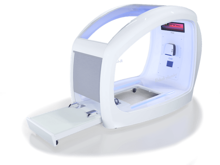 Vacuactivus HotCRYO Chamber for home with sleek design and advanced cryotherapy features