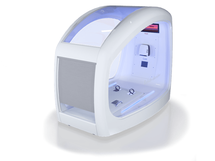 Vacuactivus HotCRYO Chamber for home with modern design and user-friendly interface for cryotherapy sessions