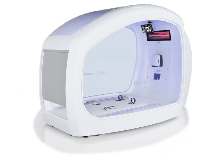 Vacuactivus HotCRYO Chamber for home with sleek design and user-friendly interface for effective cryotherapy