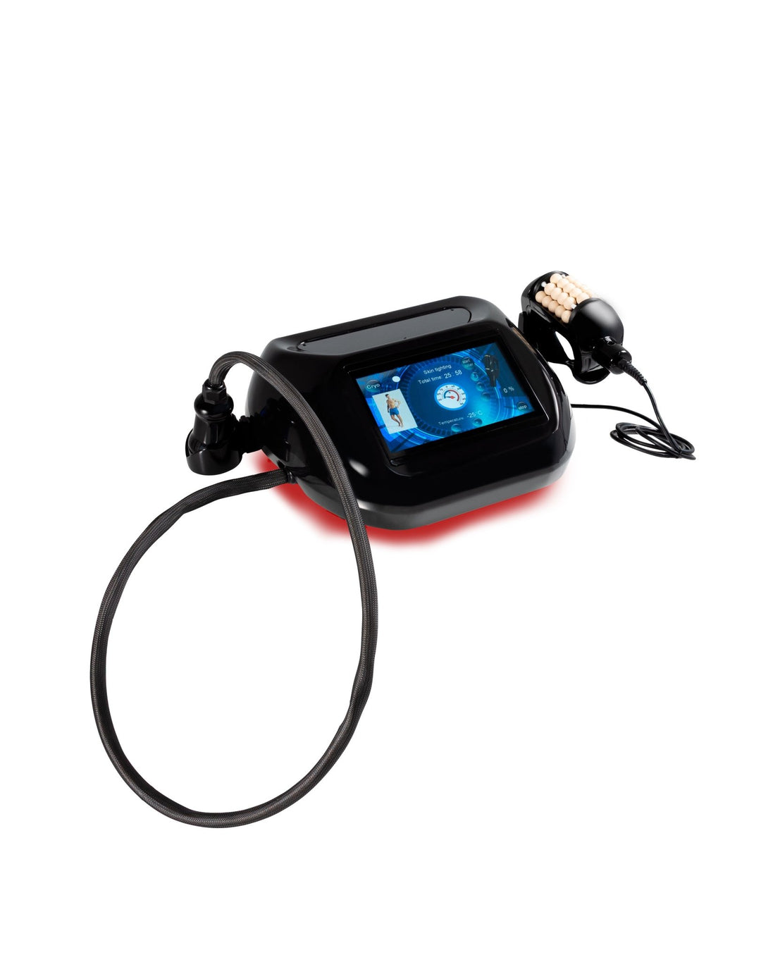 Vacuactivus ICEBERG Cryonick Roller with touchscreen display and ergonomic design for wellness treatments
