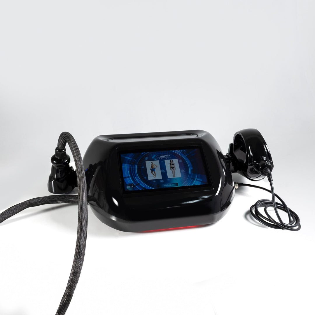 Vacuactivus ICEBERG Cryonick Roller with sleek design and advanced touchscreen interface for wellness technology