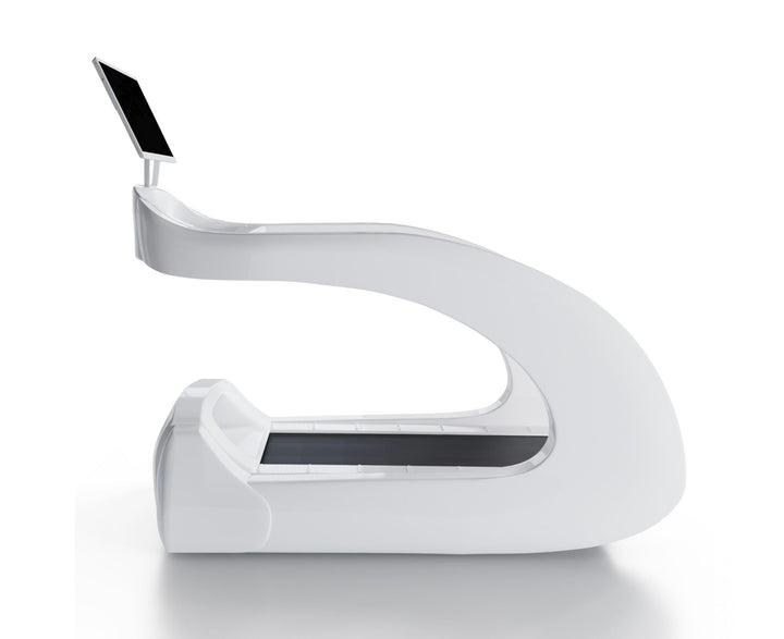Vacuactivus InfraRunick treadmill featuring sleek design and integrated display for cryotherapy workouts