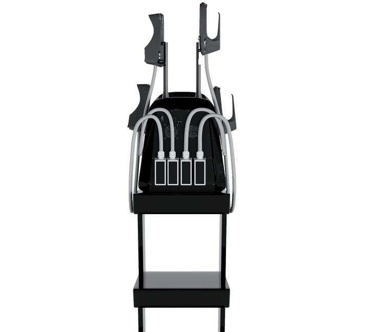 Vacuactivus Silhouette Shaper EMS machine showcasing a sleek design and advanced technology features