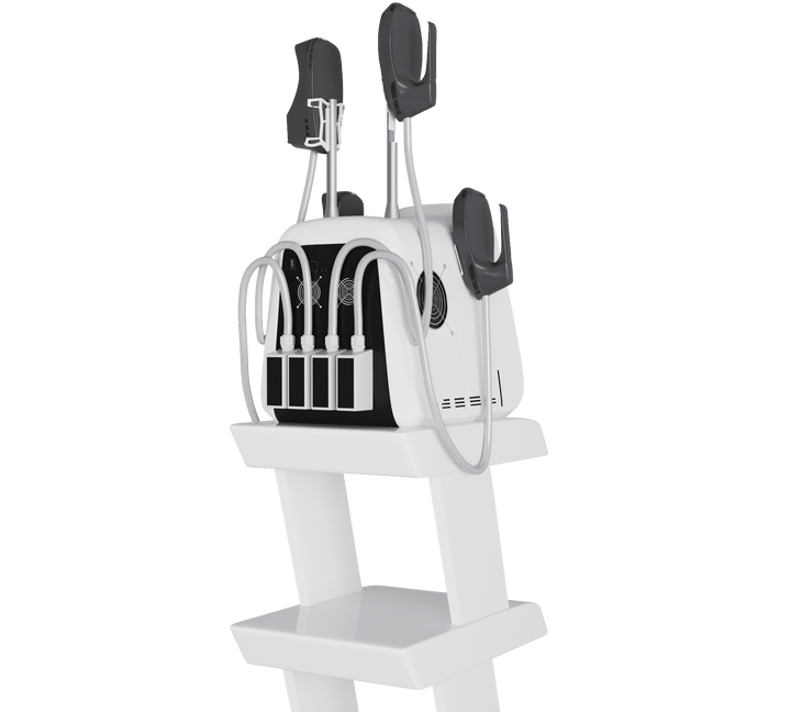 Vacuactivus Silhouette Shaper machine with multiple attachments for effective body contouring and wellness treatments