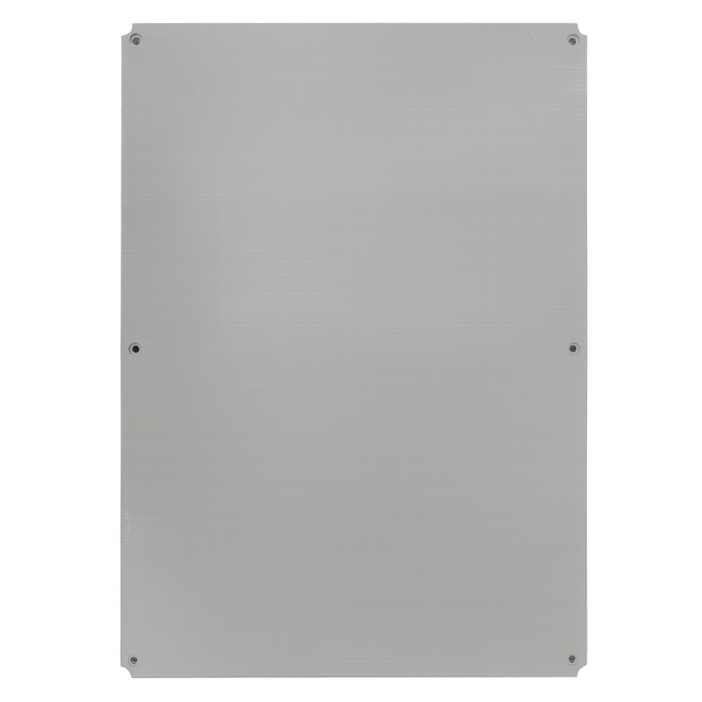 SaunaLife weatherproof electrical enclosure for sauna in gray durable metal design
