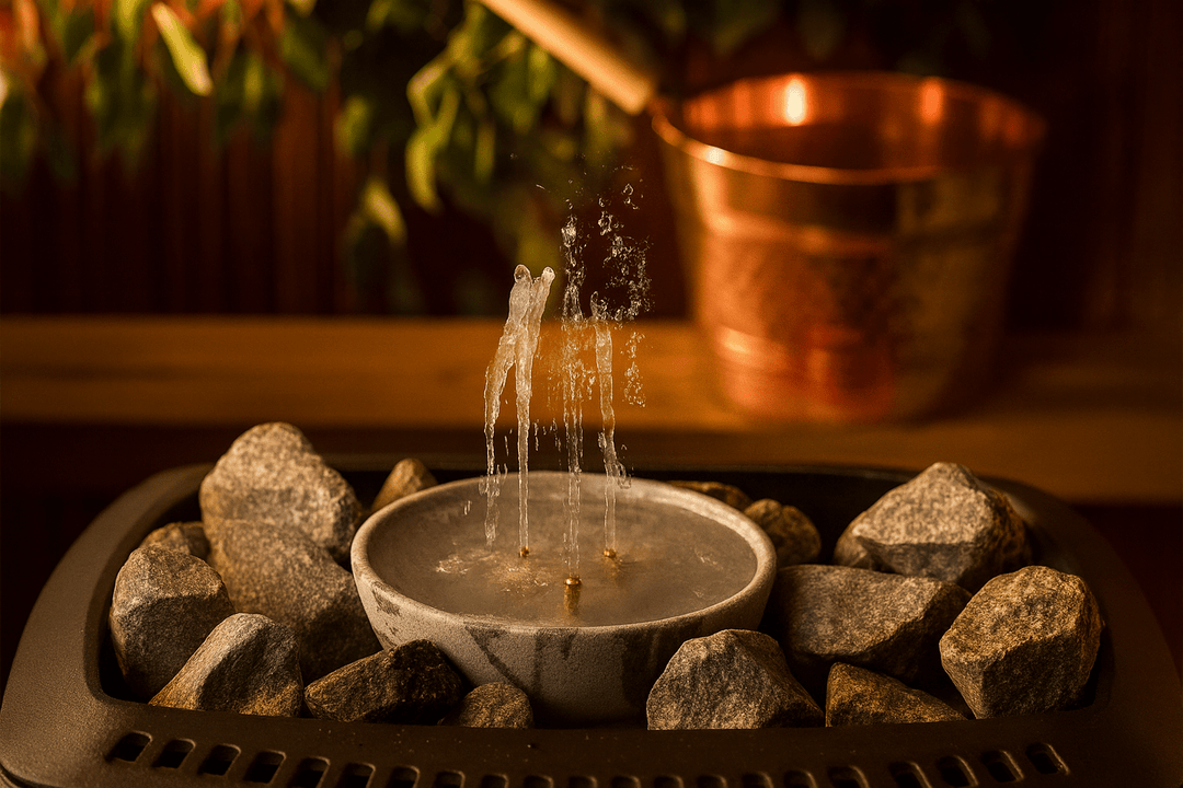 Hukka Saunamaestro Sauna Fountain and Essence Diffuser - My Luxury Home Spa