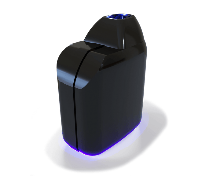 Vacuactivus whole-body cryotherapy chamber featuring sleek design with LED lighting for enhanced user experience