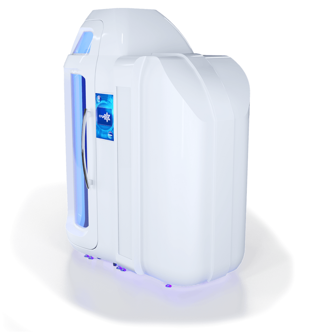 Vacuactivus whole-body cryotherapy chamber designed for effective cold therapy sessions