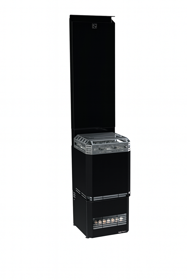 Saunum WiFi sauna heater package with sleek design and efficient heating for home saunas